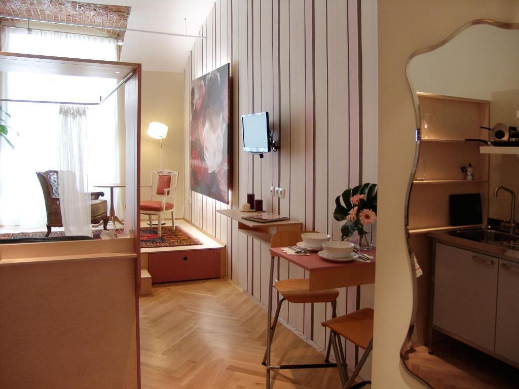 Wanz'Inn Design Appartements Viena Quarto foto